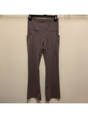 Avia Women's High-Rise Flared Yoga Pants with Side Pockets XS